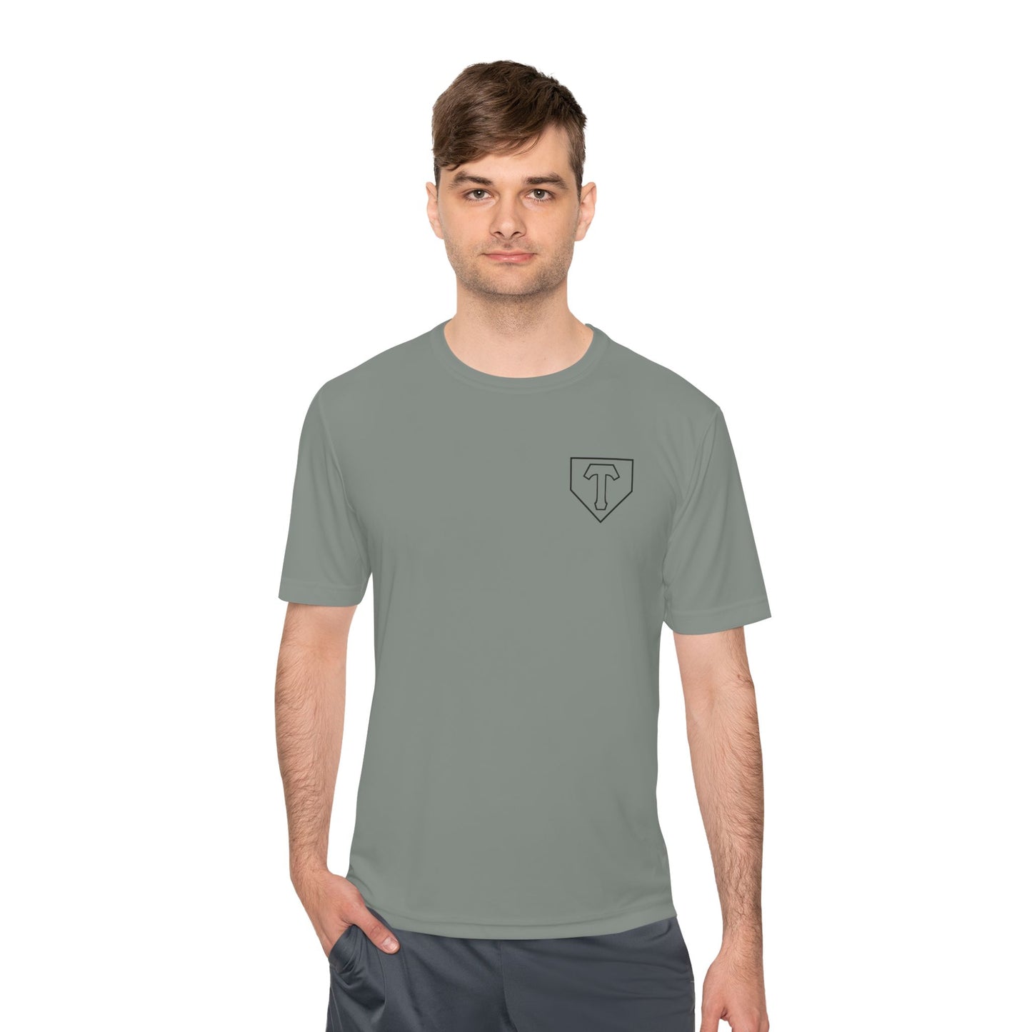 Team practice jersey w/ name and number (Grey/Black)