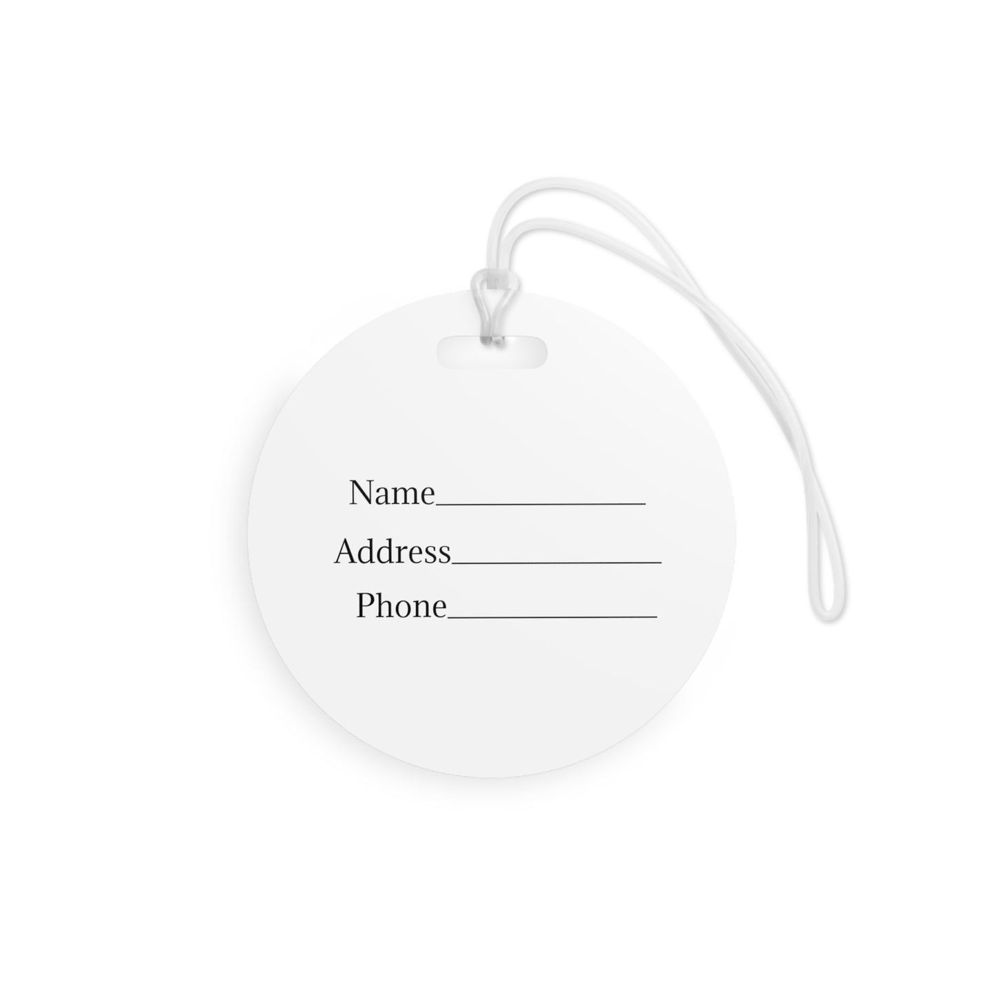 Logo Luggage Tags