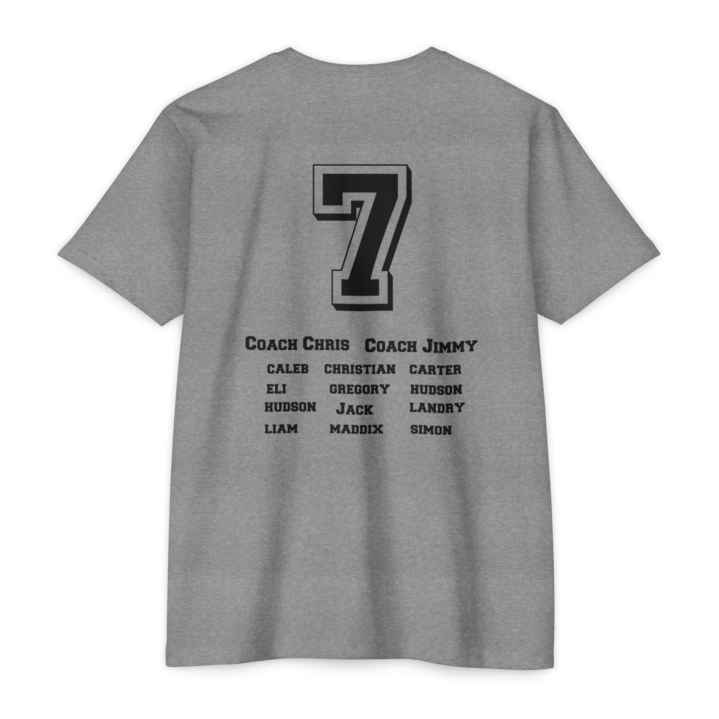 Titans Baseball Team Roster T-Shirt- Eli 7