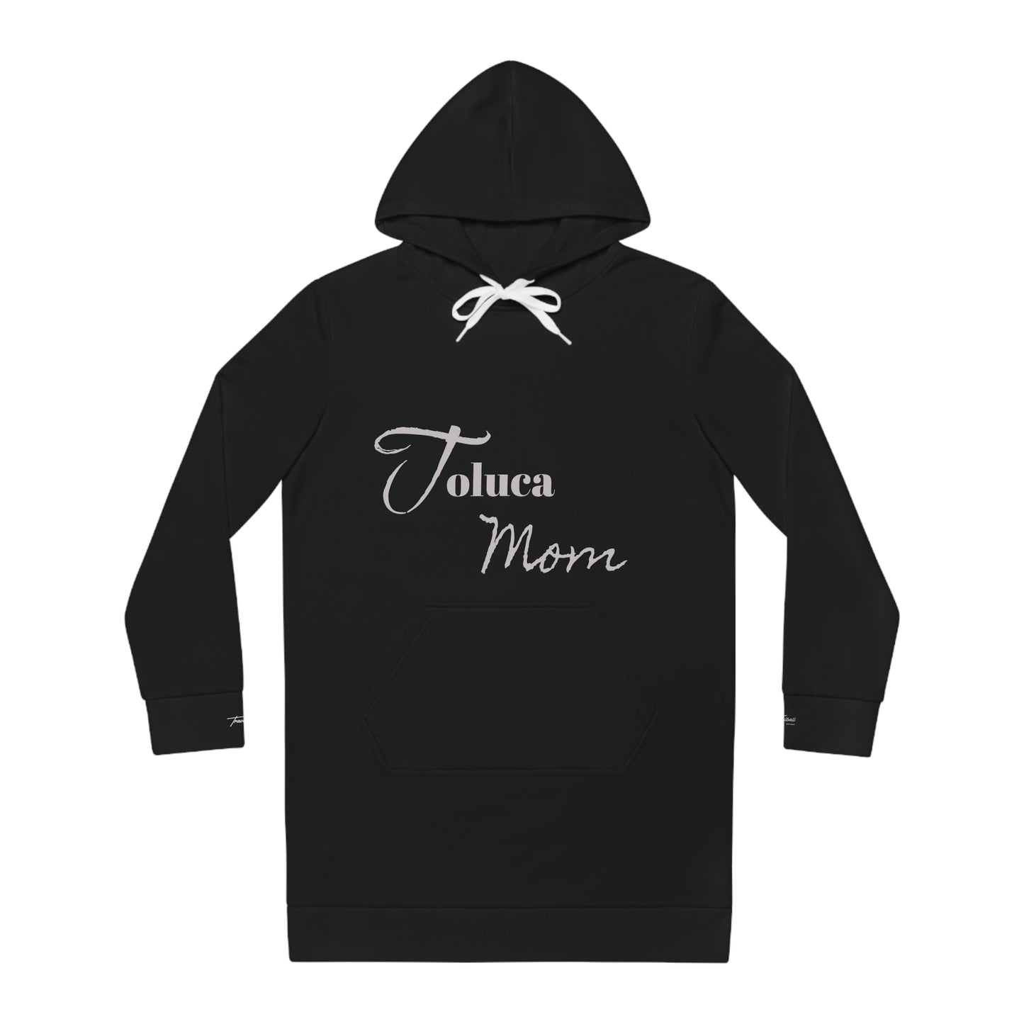 Team Mom Women's Hoodie Dress (Black)