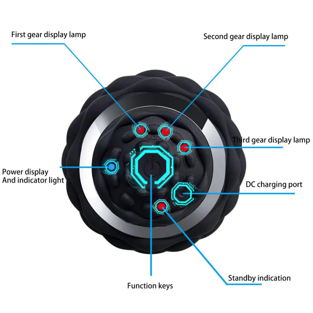 Vibrating Massage Ball for Fitness - TravelBall