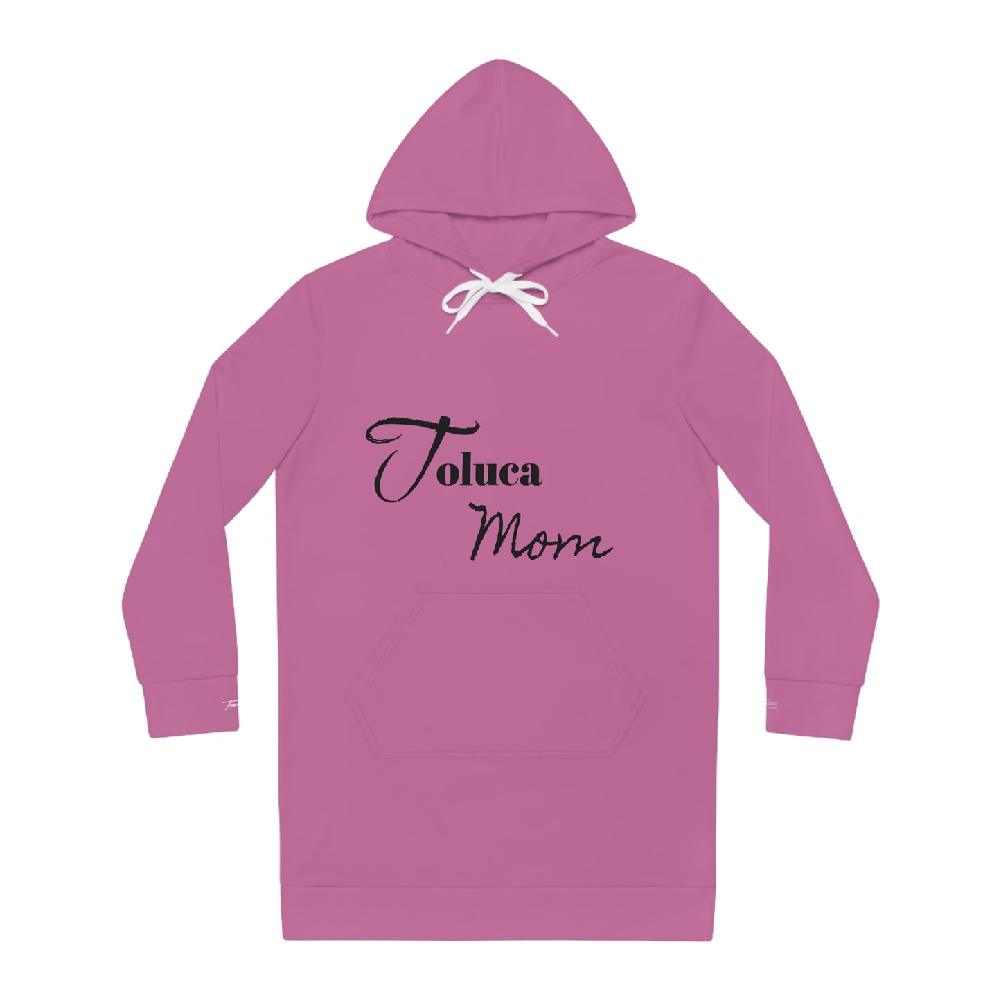 Team Mom Women's Hoodie Dress (Pink)