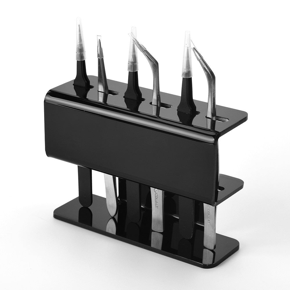 Acrylic Eyelash Tweezers Holder - TravelBall
