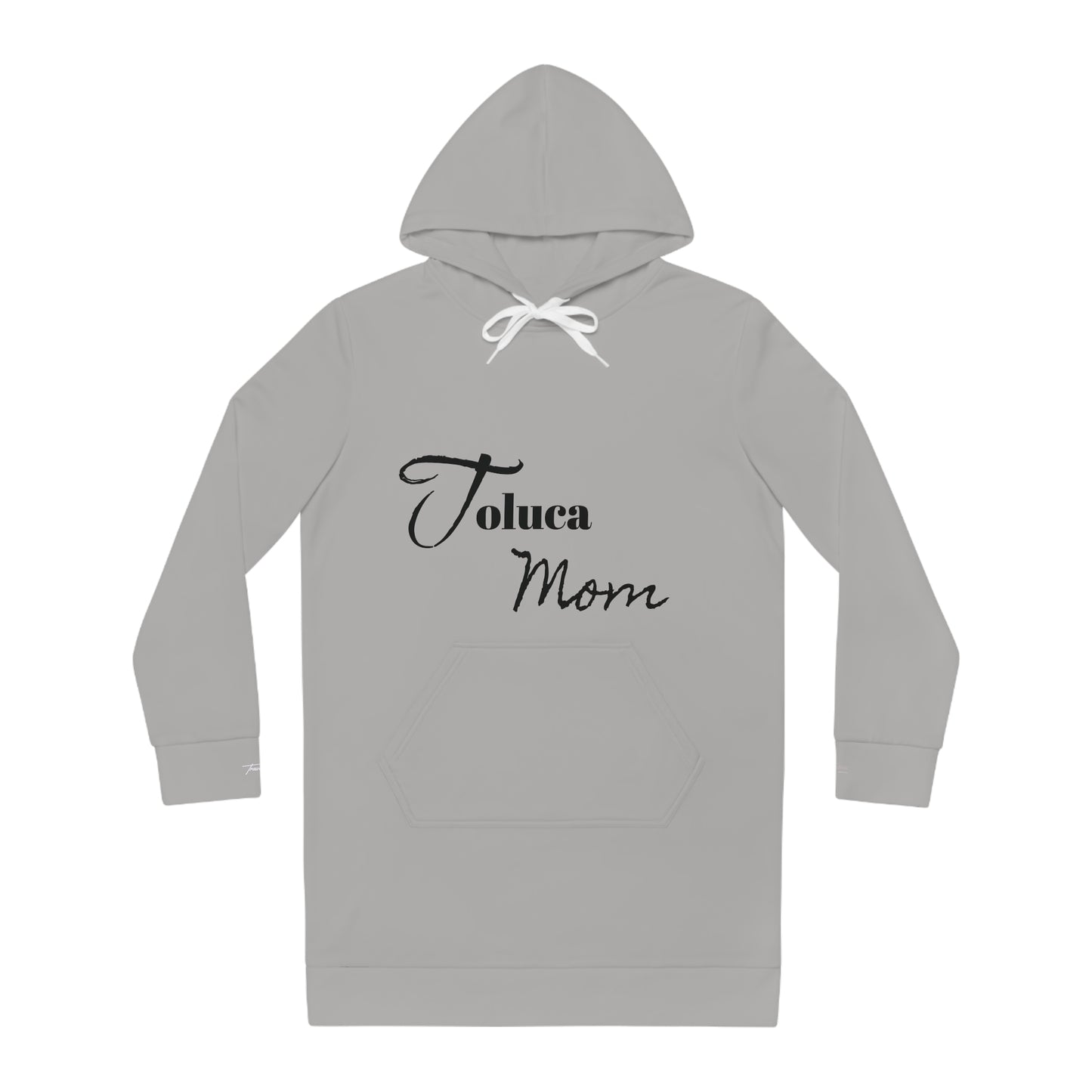 Team Mom Women's Hoodie Dress ( Grey)