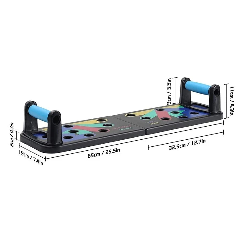 9 in 1 Push Up Rack Board Men Women Fitness Exercise Push-up Stand - TravelBall