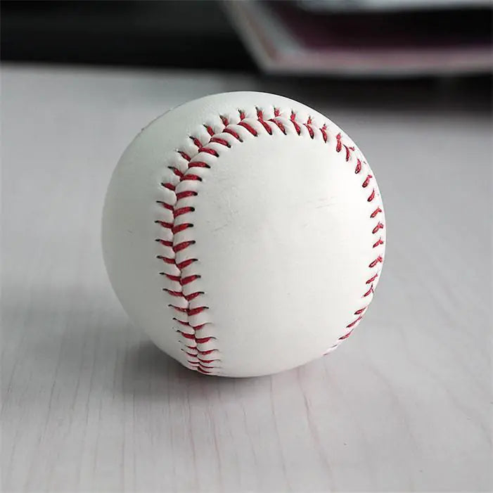 White Standard 9" Soft Leather Cork Center BaseBall - TravelBall