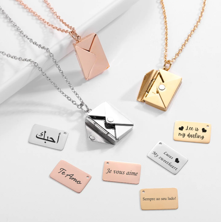 Envelope Necklace - TravelBall