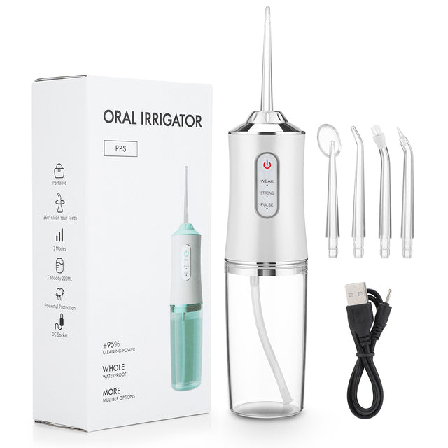 Waterproof Irrigator Dental Cleaner - TravelBall