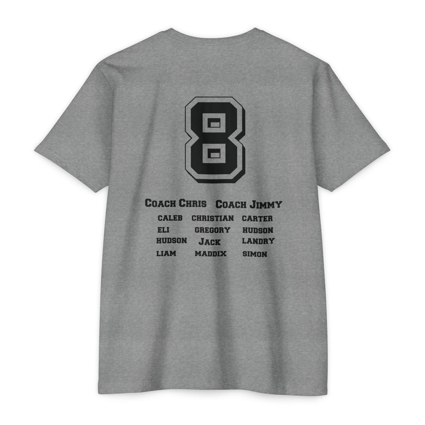 Titans Baseball Team Roster T-Shirt- Maddix 8