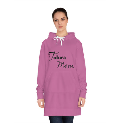 Team Mom Women's Hoodie Dress (Pink)