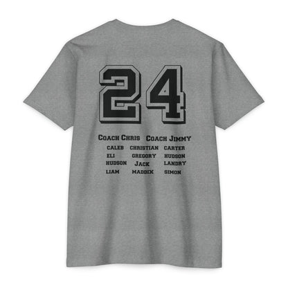 Titans Baseball Team Roster T-Shirt-Carter 24