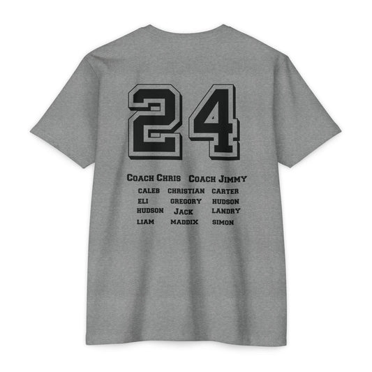 Titans Baseball Team Roster T-Shirt-Carter 24