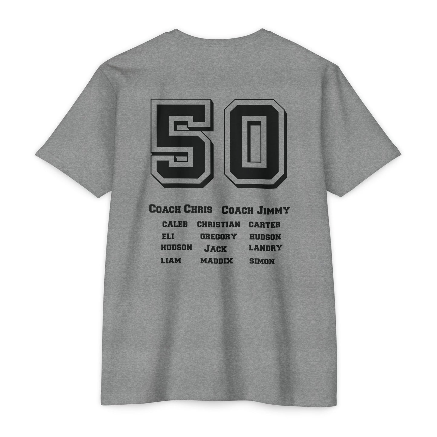 Titans Baseball Team Roster T-Shirt-Simon 50