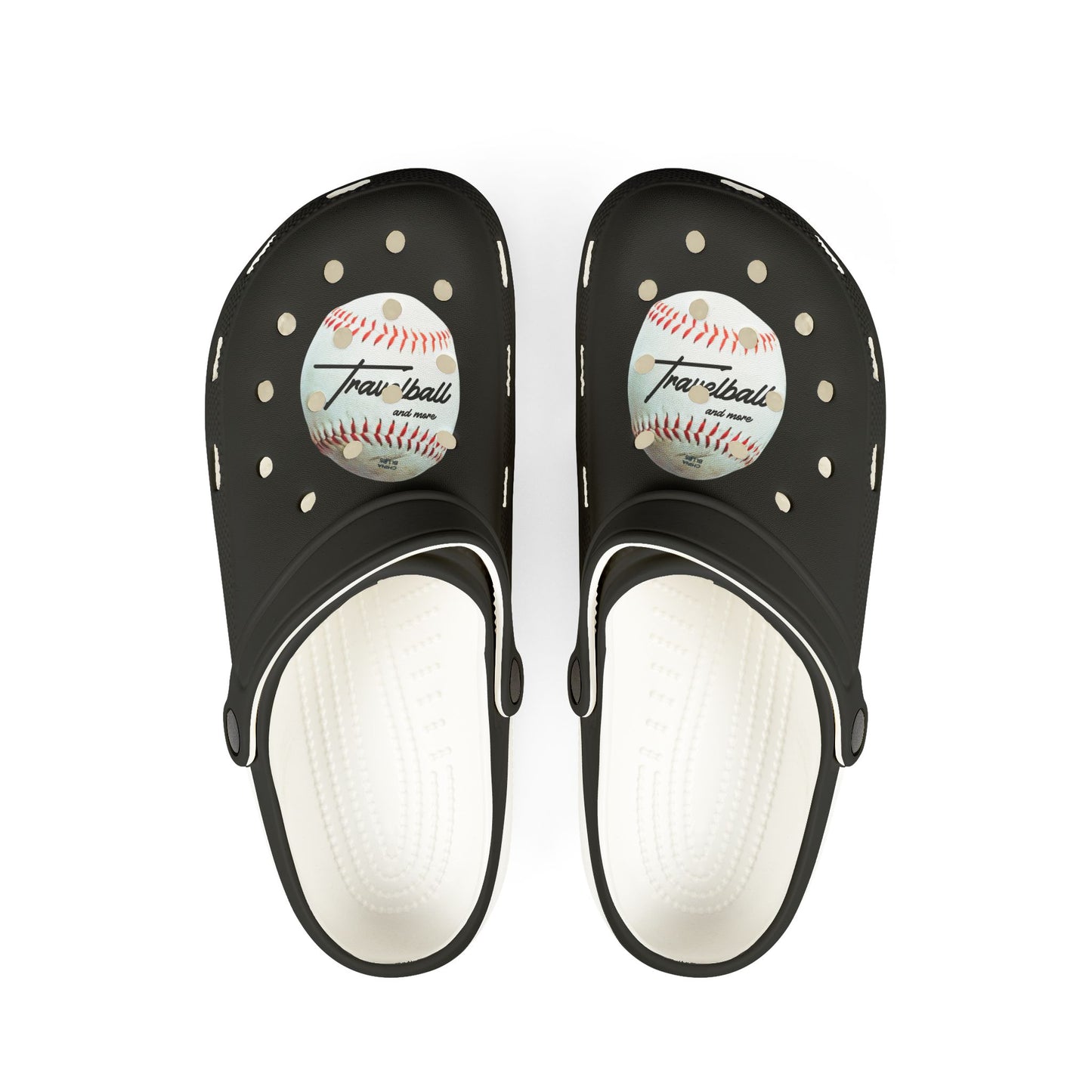 Travelball and More Logo Croc Style-Black