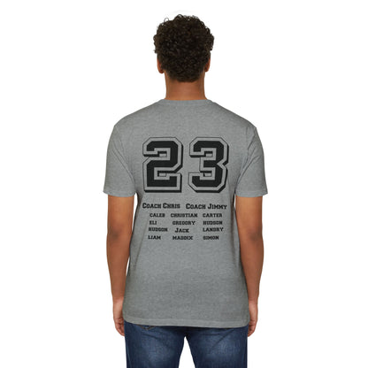 Copy of Titans Baseball Team Roster T-Shirt-Gregory 23