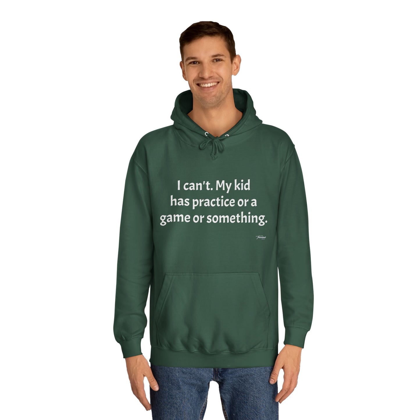 Unisex College Hoodie- I cant