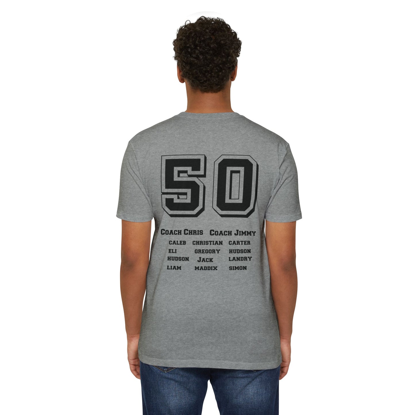Titans Baseball Team Roster T-Shirt-Simon 50
