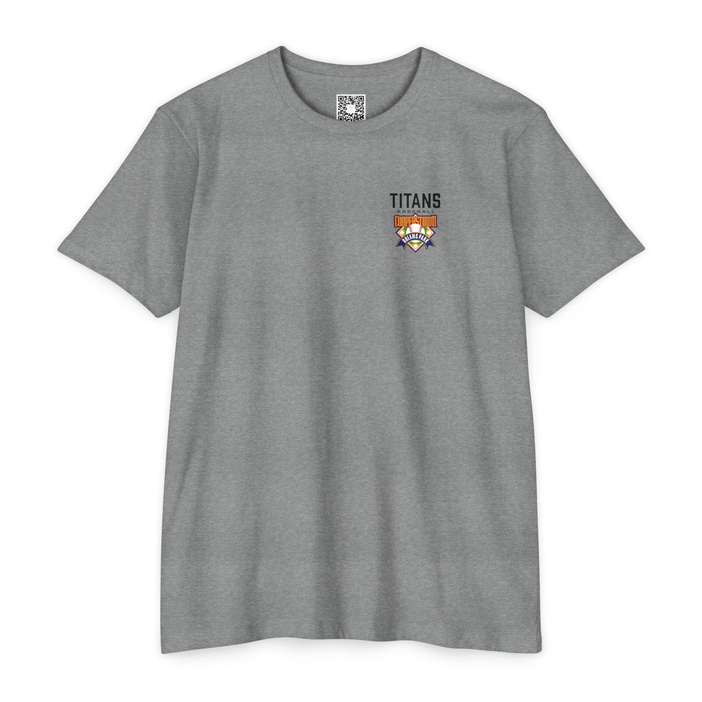 Titans Baseball Team Roster T-Shirt- Christian