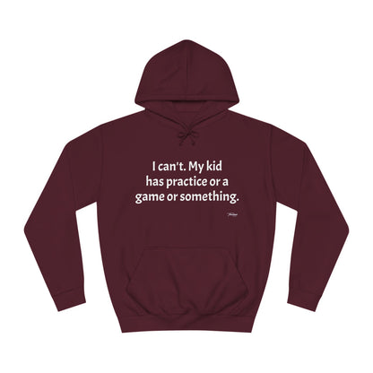 Unisex College Hoodie- I cant