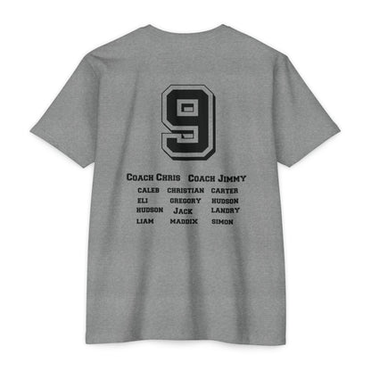 Titans Baseball Team Roster T-Shirt- Caleb 9