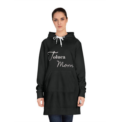 Team Mom Women's Hoodie Dress (Black)