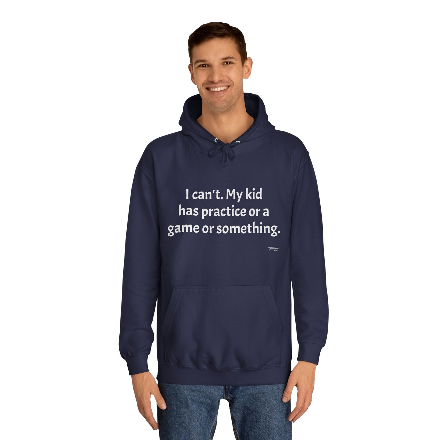 Unisex College Hoodie- I cant