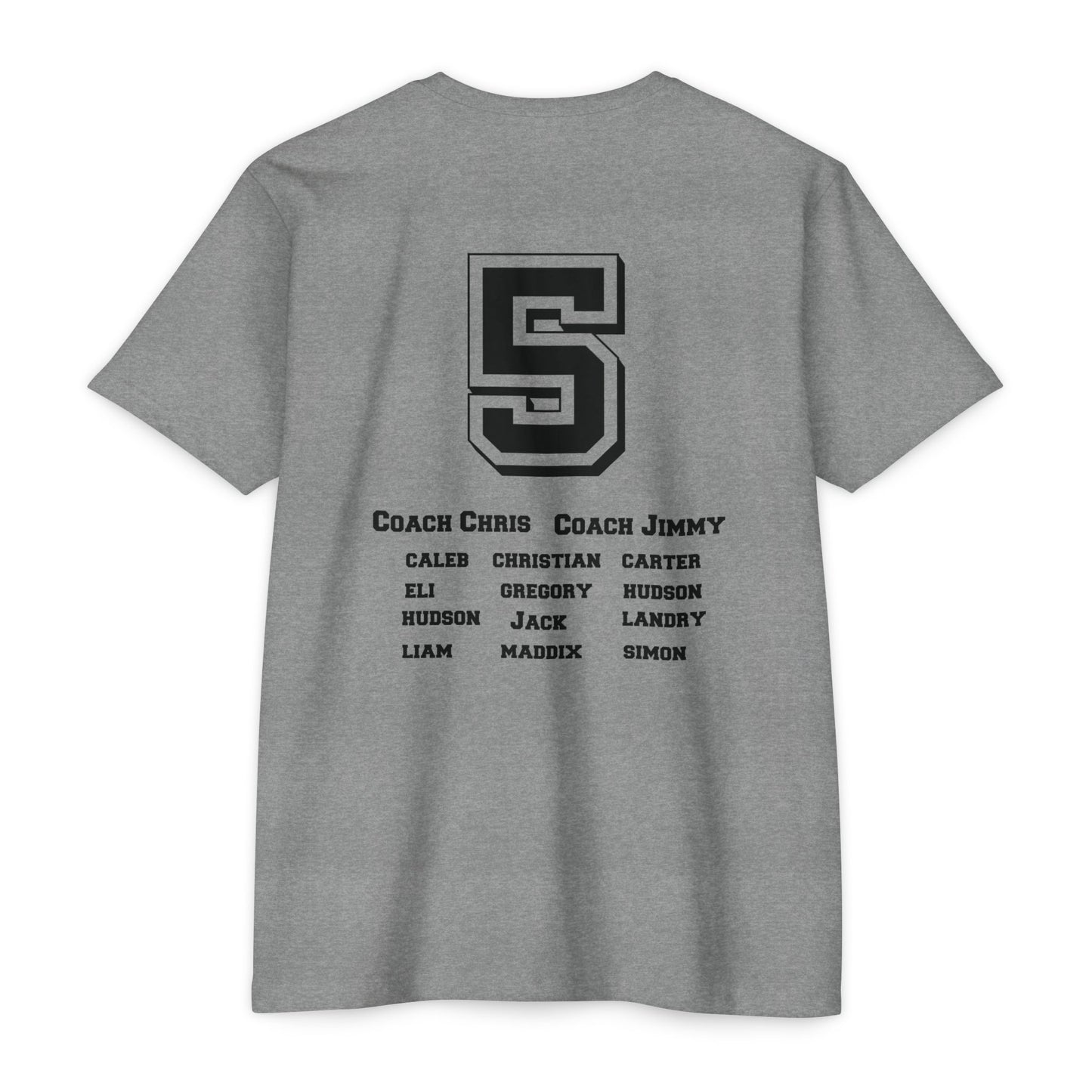 Titans Baseball Team Roster T-Shirt- Jack 5