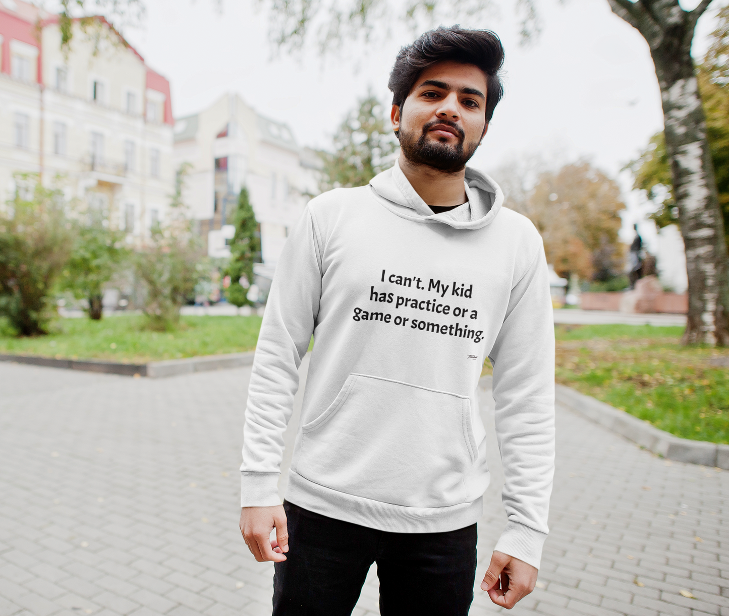 Unisex College Hoodie- I cant