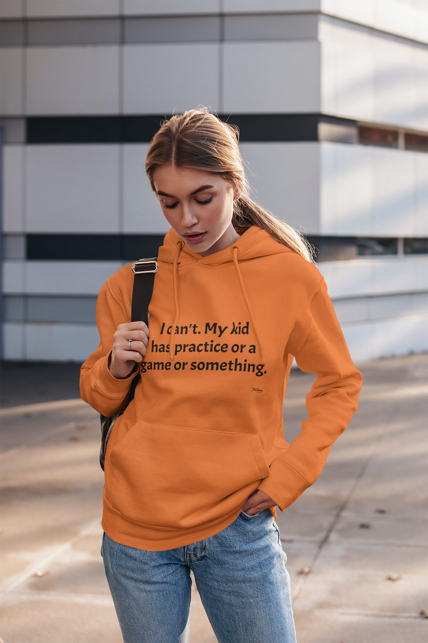 Unisex College Hoodie- I cant