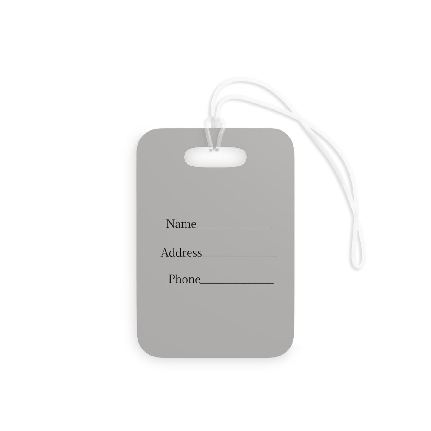 Logo Luggage Tags