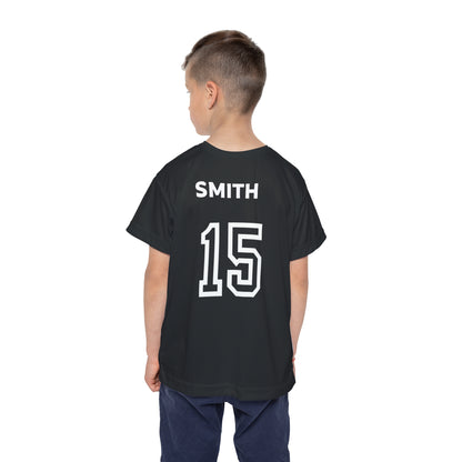 Little Player Team practice jersey w/ name and number (Black)