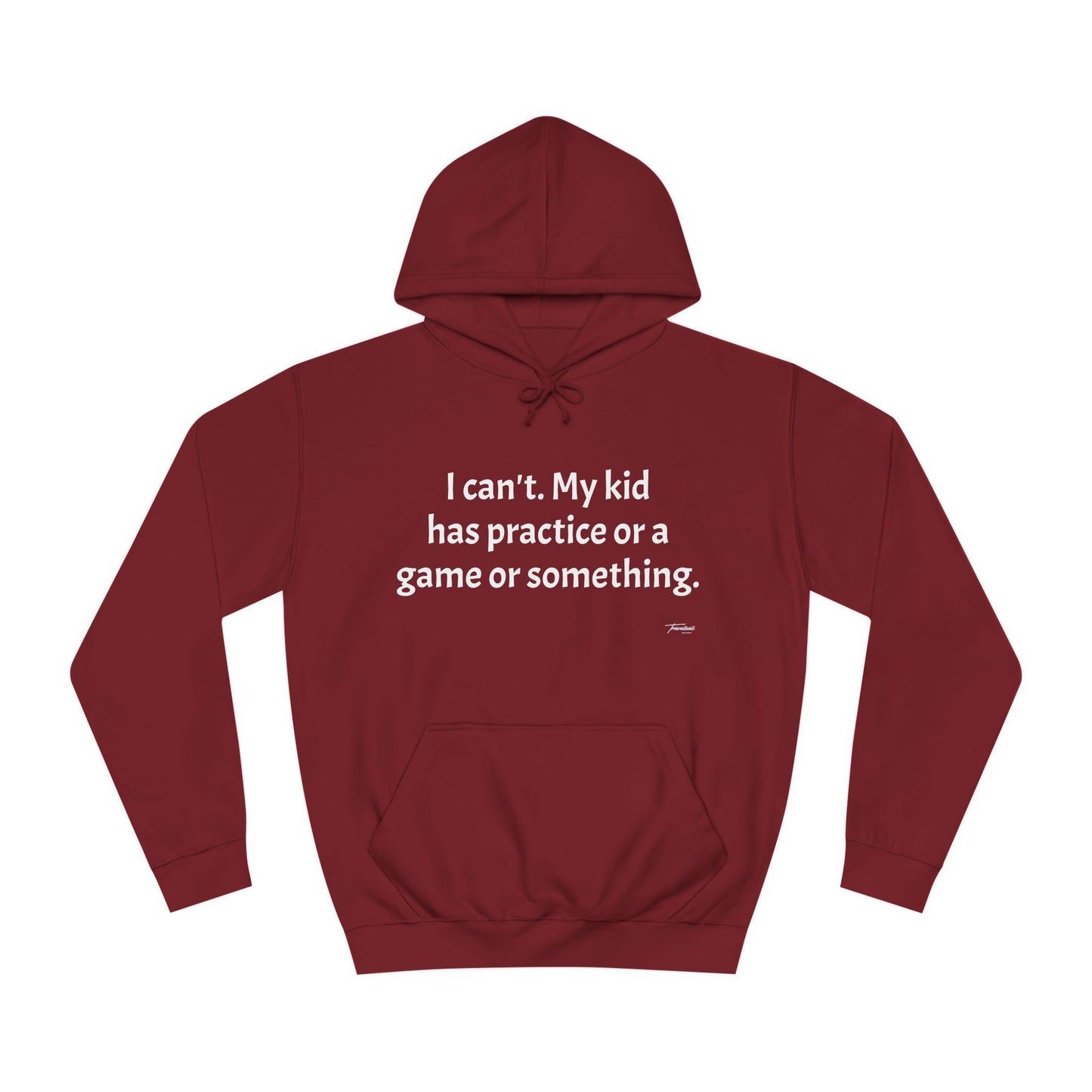 Unisex College Hoodie- I cant