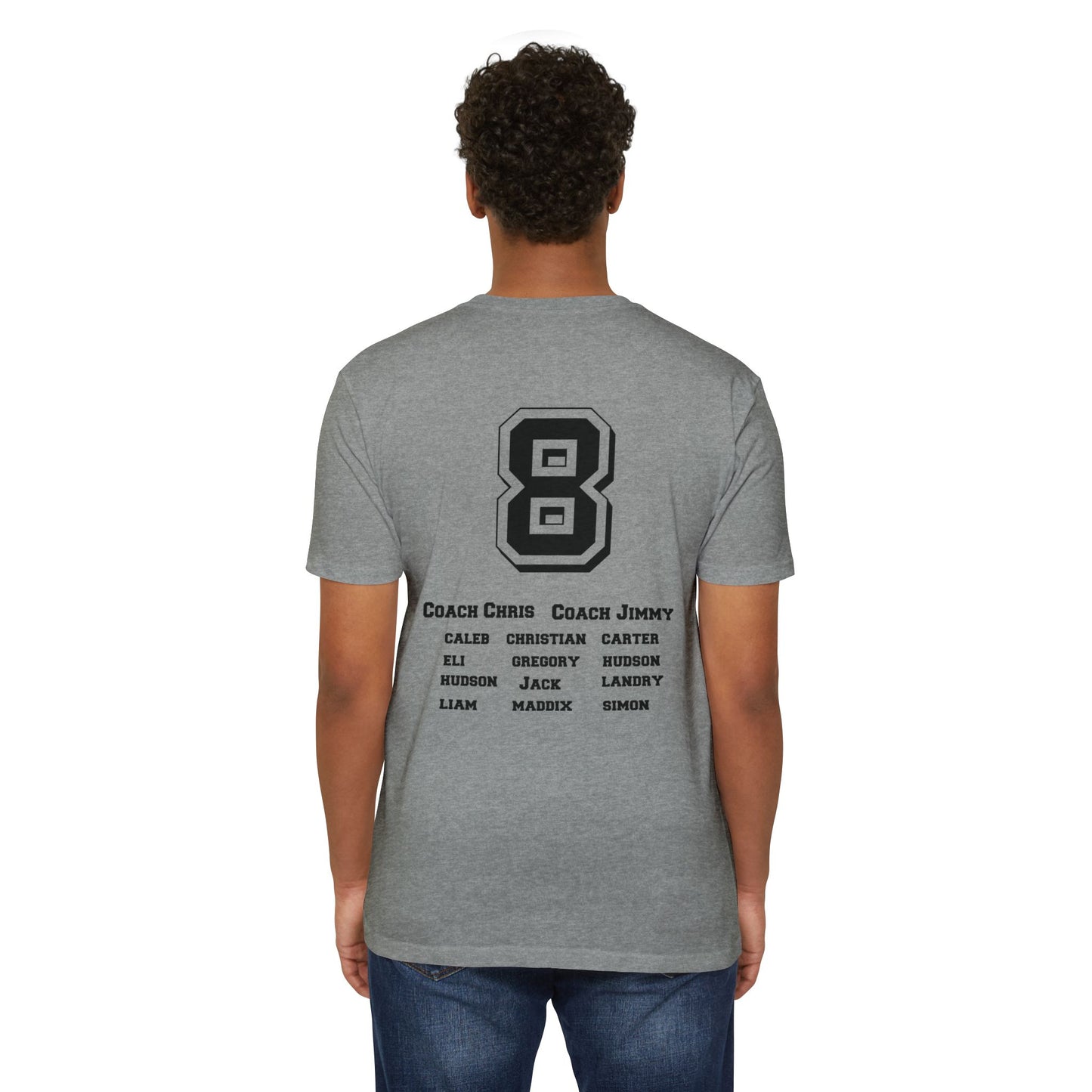 Titans Baseball Team Roster T-Shirt- Maddix 8