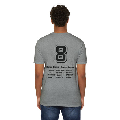 Titans Baseball Team Roster T-Shirt- Maddix 8