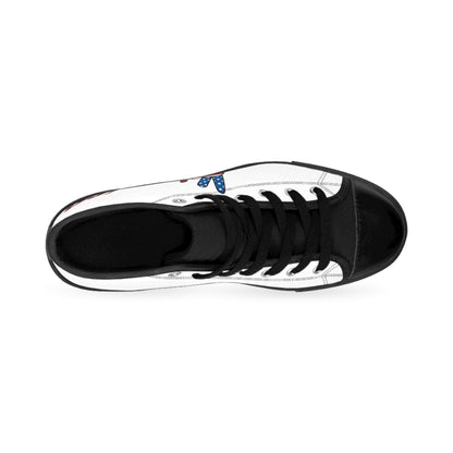 Men's Classic USA Themed Sneakers-White