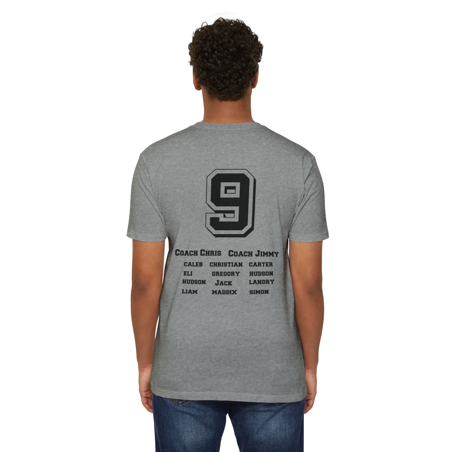 Titans Baseball Team Roster T-Shirt- Caleb 9