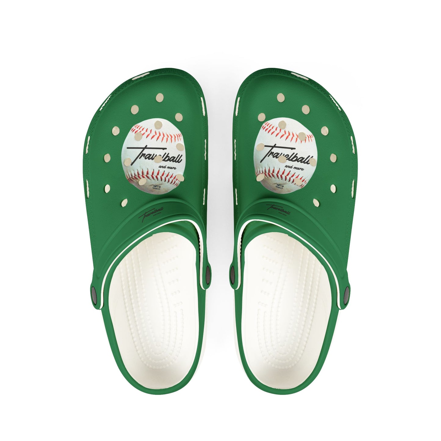 Travelball and More Logo Croc Style-Green