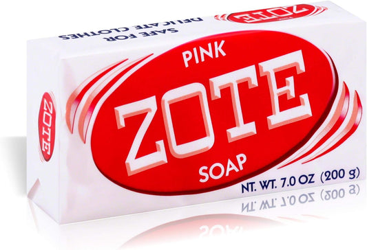 Zote Laundry Soap Bar - Pink 7oz - TravelBall