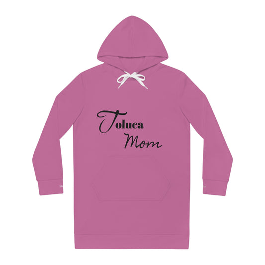 Team Mom Women's Hoodie Dress (Pink)