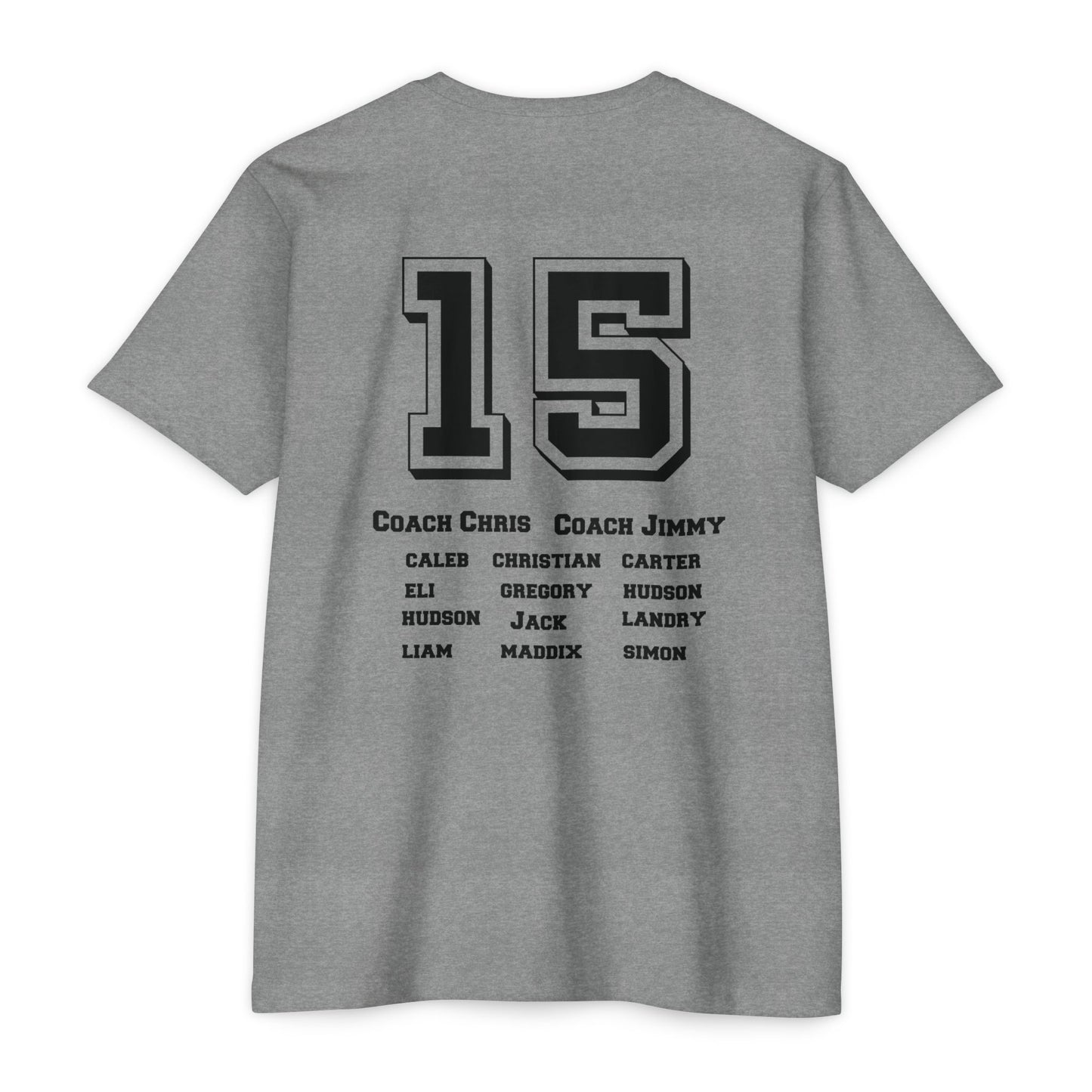 Titans Baseball Team Roster T-Shirt- Christian