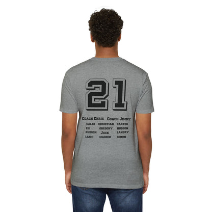 Titans Baseball Team Roster T-Shirt- Landry 21