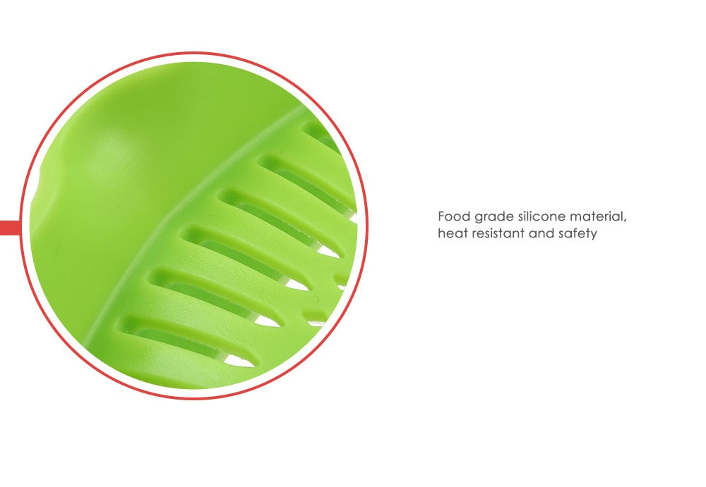 Silicone Kitchen Snap N Strain Filter - TravelBall