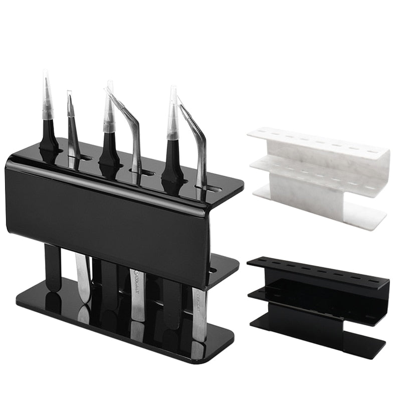 Acrylic Eyelash Tweezers Holder - TravelBall