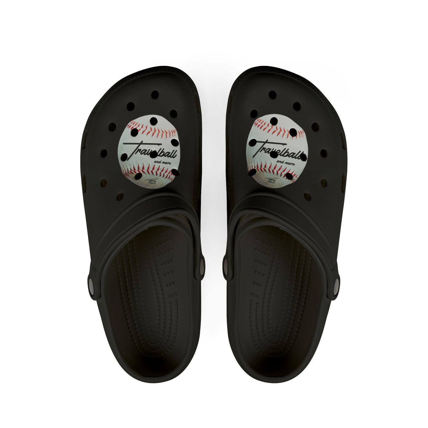 Travelball and More Logo Croc Style-Black