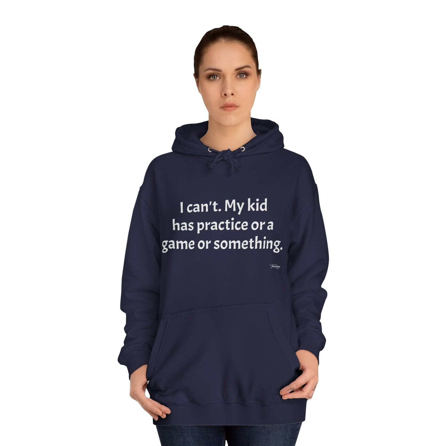 Unisex College Hoodie- I cant