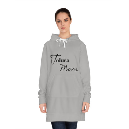 Team Mom Women's Hoodie Dress ( Grey)