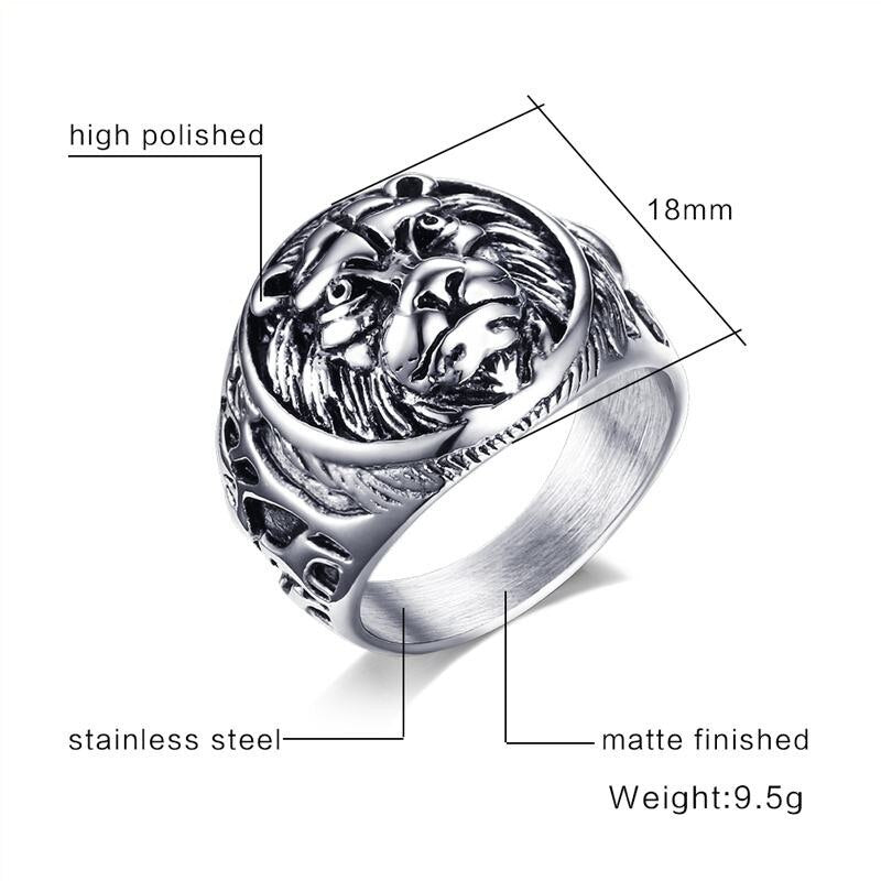 Lion Head Rings - TravelBall