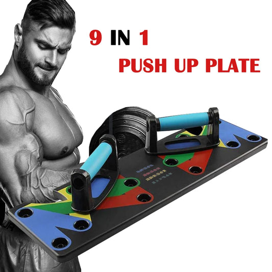 9 in 1 Push Up Rack Board Men Women Fitness Exercise Push-up Stand - TravelBall