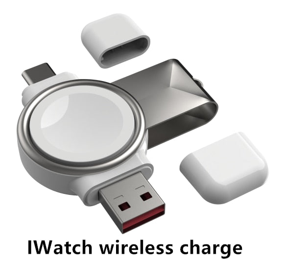3-in-1 Wireless Magsafe Charger Stand - TravelBall