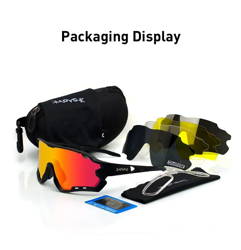 Polarized Cycling Glasses - TravelBall